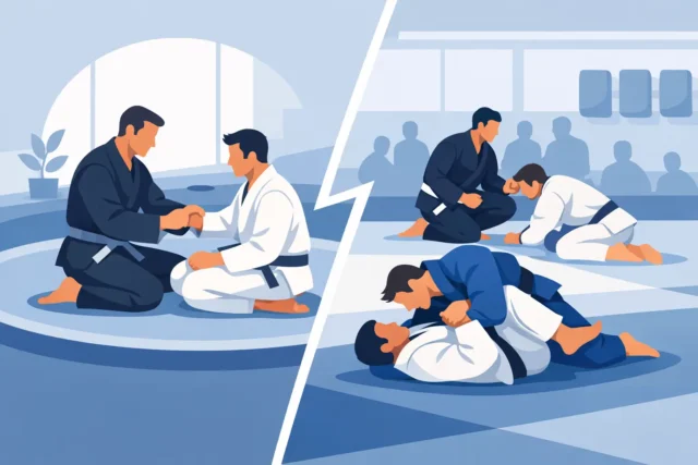 Private Lessons vs Group Classes in Jiu-Jitsu