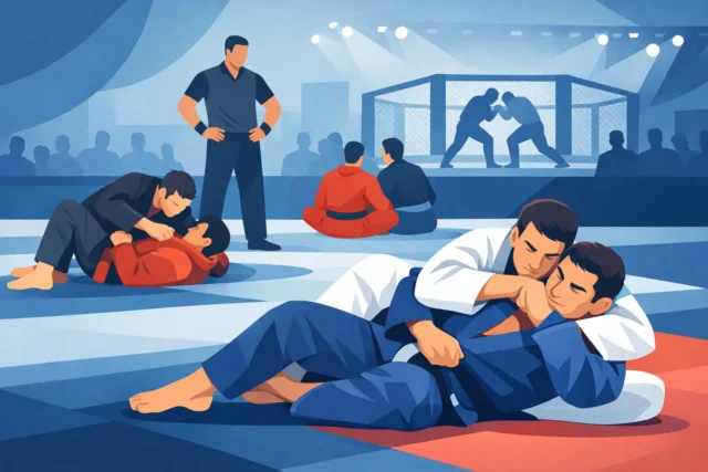 How Competition BJJ Classes Build Better Grapplers